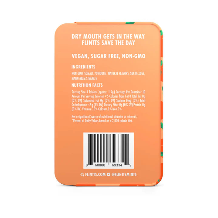 Flintts Mints Sour Tangerine - F Strength 175 - Permissive - 