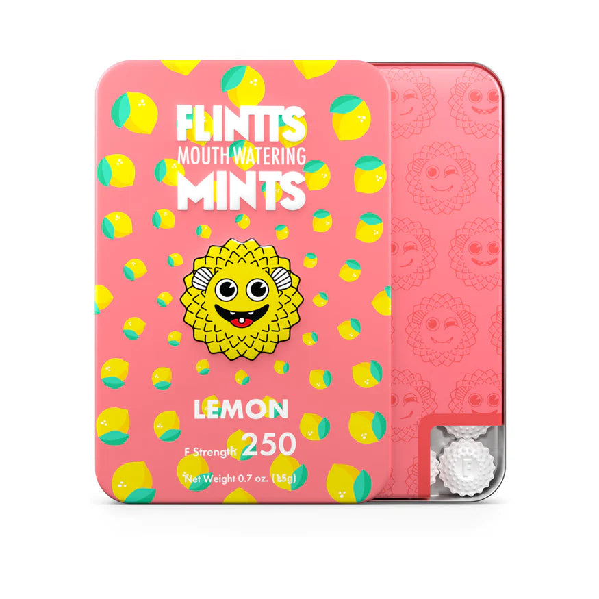 Flintts Mints Lemon - F Strength 250 - Permissive - Intimate Hygiene