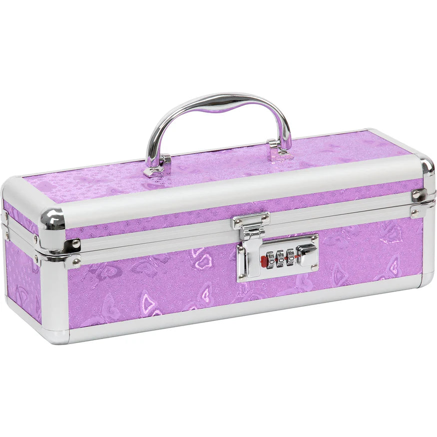 Lockable Toy Box Medium Purple - Permissive - Personal Care