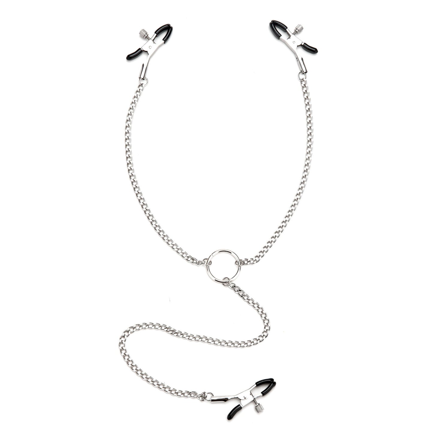 Adjustable Nipple Clamps & Clit Clamp - Permissive - 