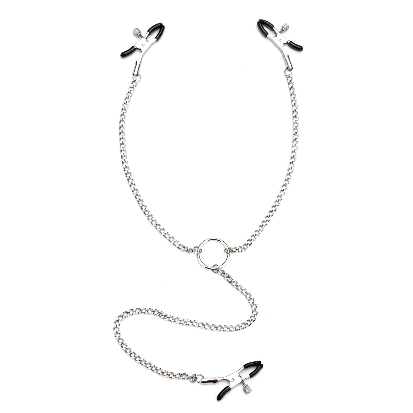 Adjustable Nipple Clamps & Clit Clamp - Permissive - 