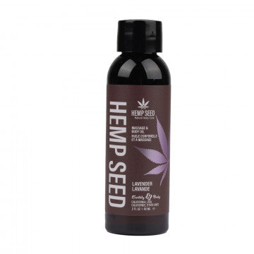 Hemp Seed Massage Oil Collection - 2oz - Permissive - 