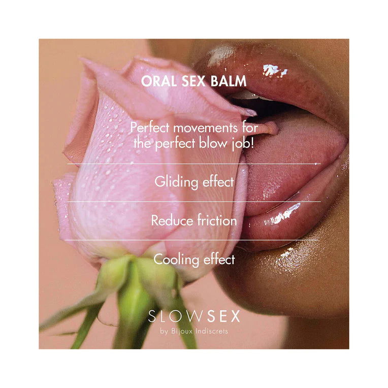 Bijoux Indiscrets Slow Sex Oral Sex Balm 0.34 oz. - Permissive - 