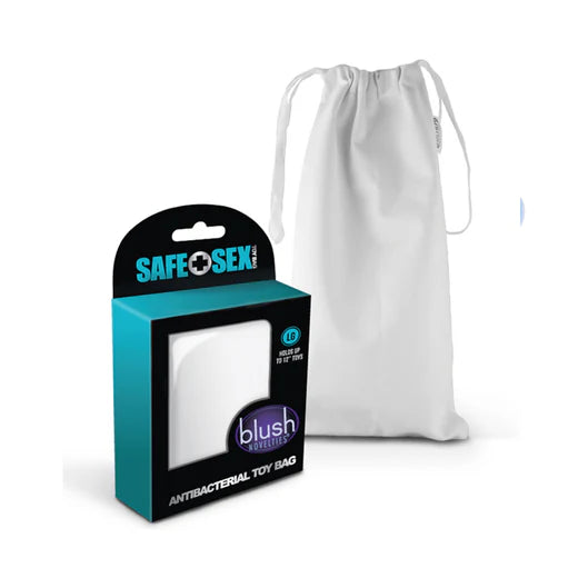 Blush Safe Sex Antibacterial Toy Bag Large - Permissive - 