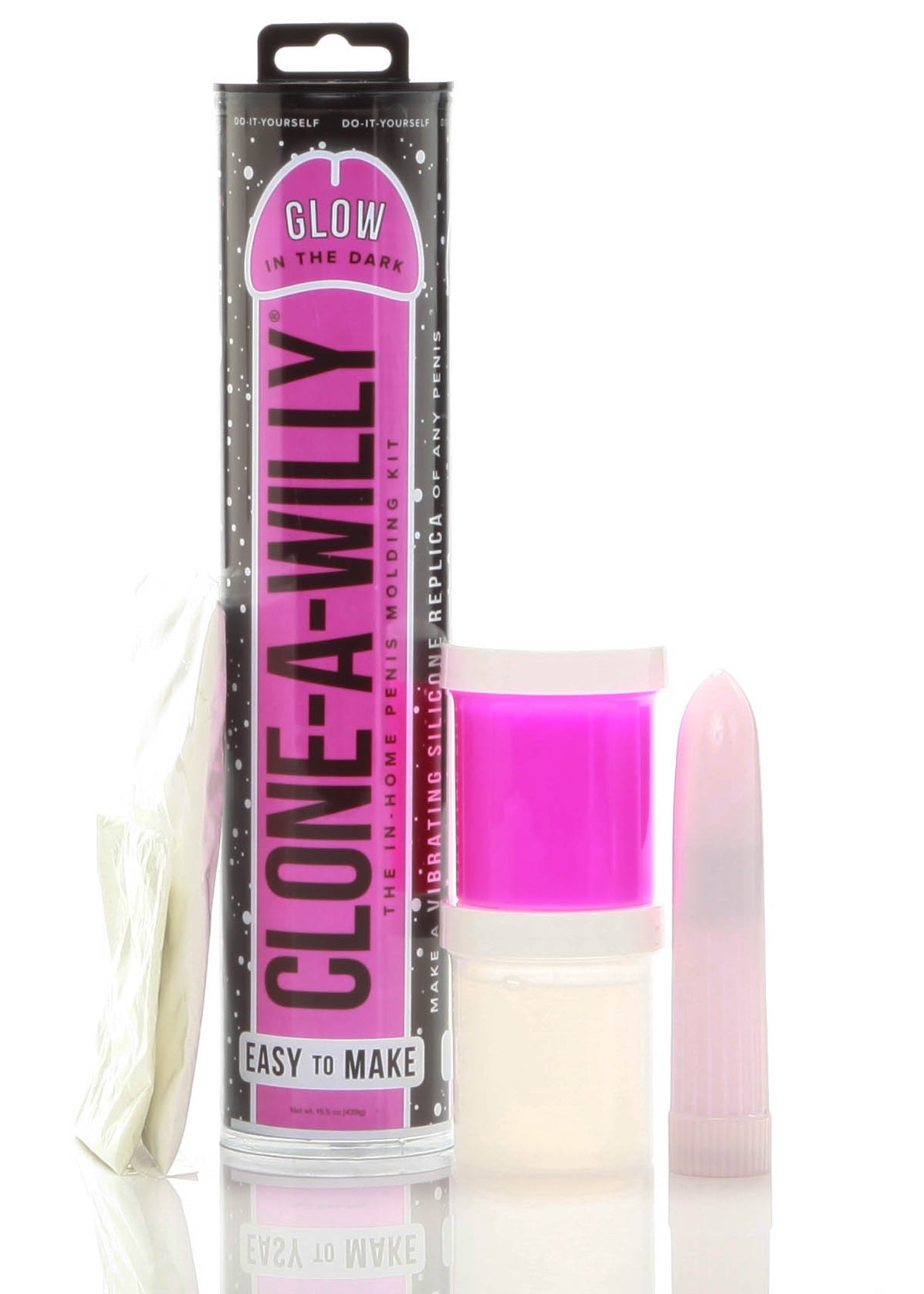 Clone-a-Willy Glow-in-the-Dark Kits - Permissive - 