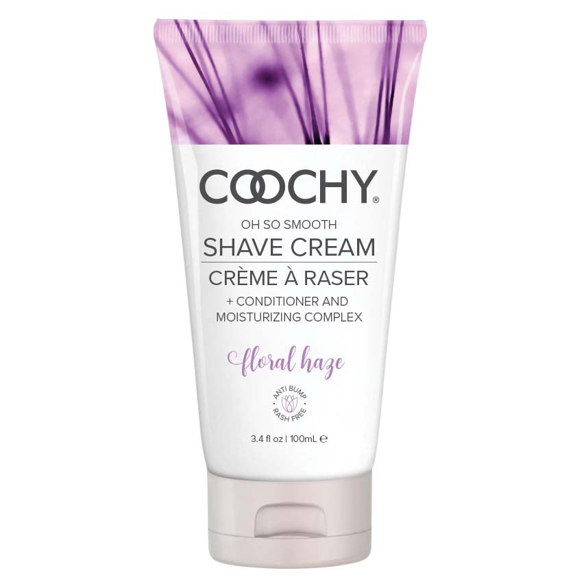 Coochy Shave Cream - Floral Haze - 3.4 Oz - Permissive - Personal Care