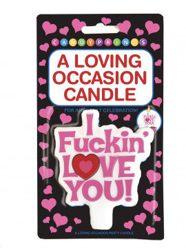 I F*Ckin Love You Candle - Permissive - Candles