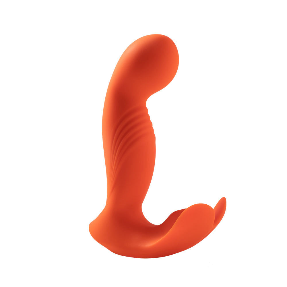 Crave 3 - G-Spot and Clit Vibrator - Orange - Permissive - Couples