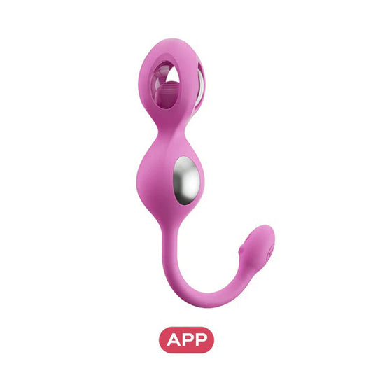 Elektra App-Enabled E-Stim Kegel Trainer Kit -Pink - Permissive - wellness