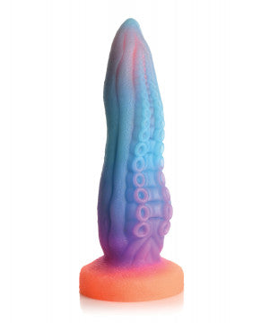 Tenta-Cock Glow-in-the-Dark Silicone Dildo - Permissive - Dildo