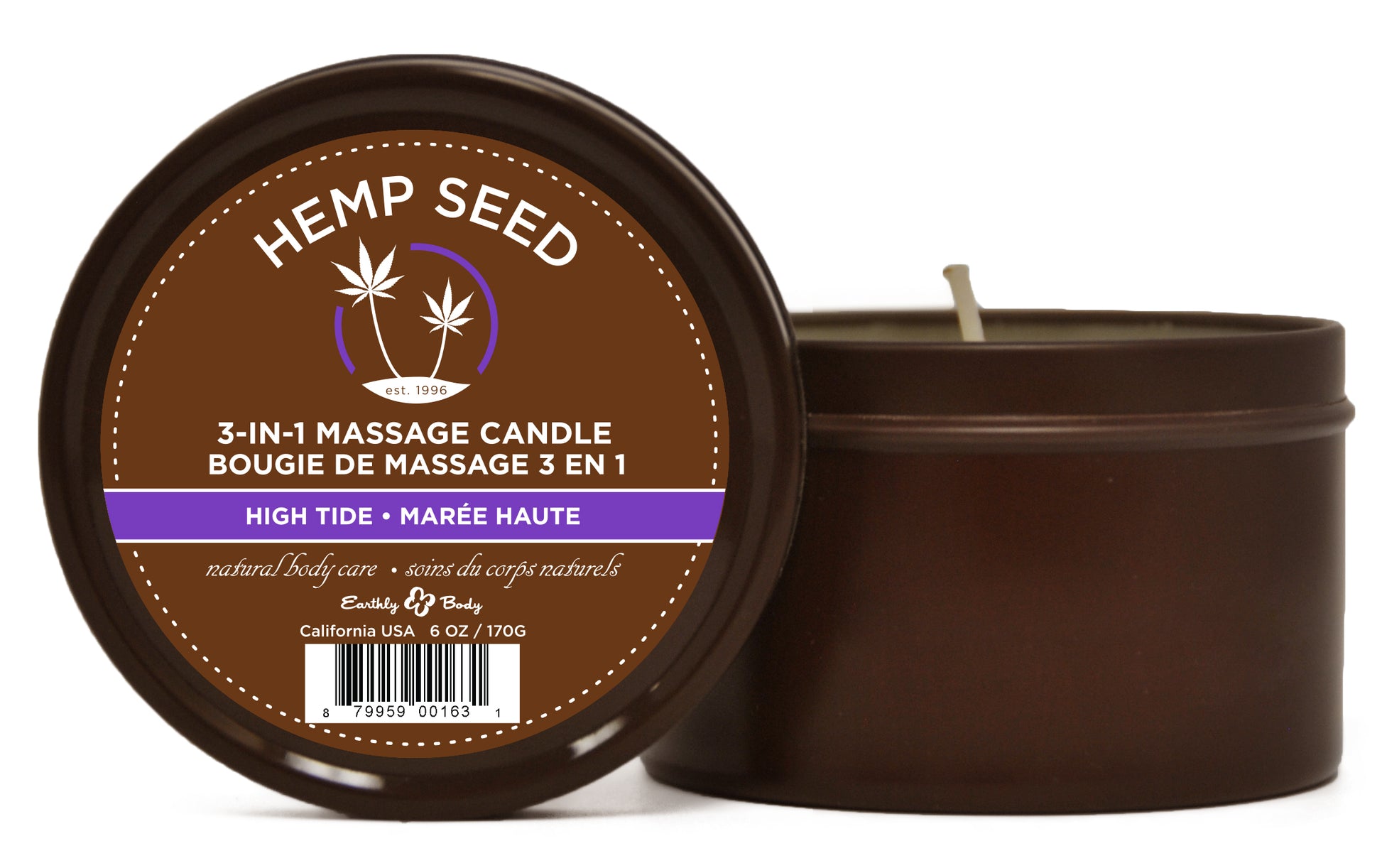 Hemp Seed 3-in-1 Massage Candles - Permissive - Candles