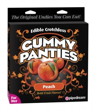 Gummy Panties - for Her - Peach - Permissive - Edible