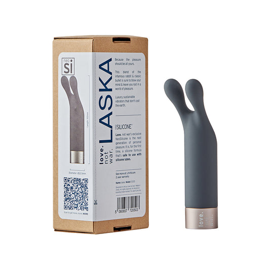 Love Not War Laska Head Grey - Permissive - Vibrators