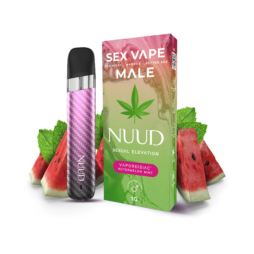 NUUD MALE VAPORDISIAC Watermelon Mint - Permissive - Edible