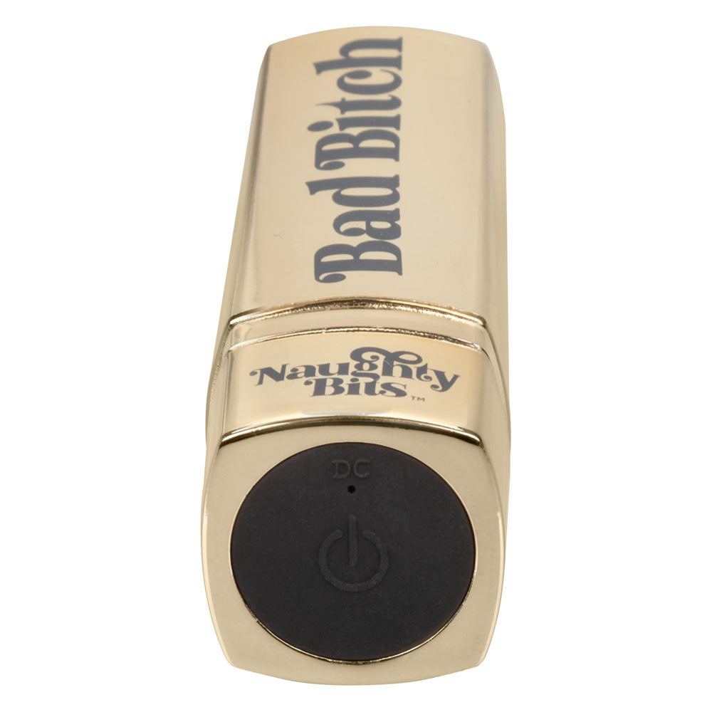 Naughty Bits Bad Bitch Lipstick Vibrator - Permissive - 