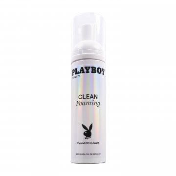 Playboy Pleasure - Cleaning Foaming Toy Cleaner 7 Oz - Permissive - Toy Cleaner