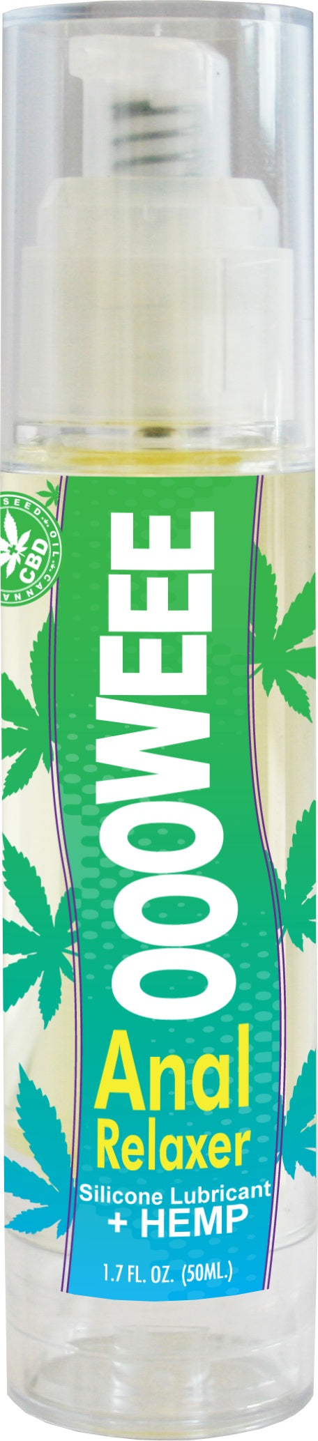 Oooweee Anal Relaxer Silicone Lubricant Plus Hemp - Permissive - Anal