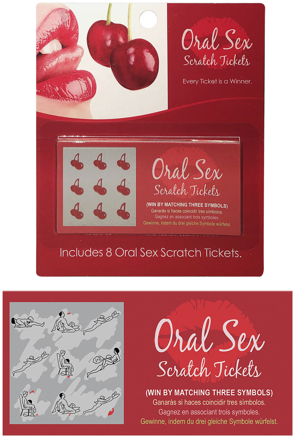 Oral Sex Scratch Tickets - Permissive - Game