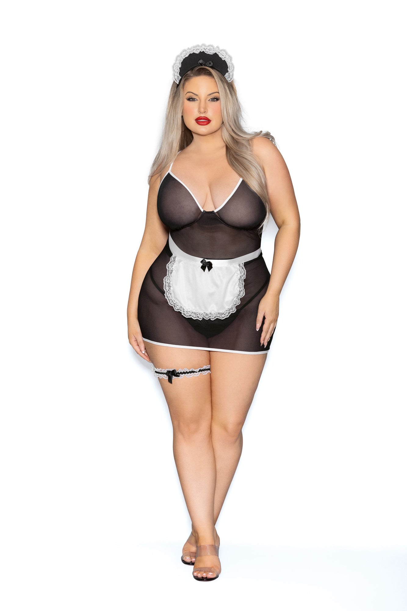 French Maid Fantasy Collection - Permissive - Lingerie & Bodywear