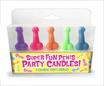 Super Fun Penis Candles - Permissive - Candles