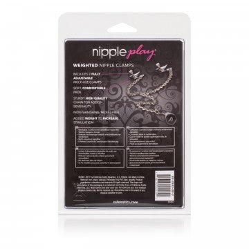 Weighted Nipple Clamps - Permissive - 