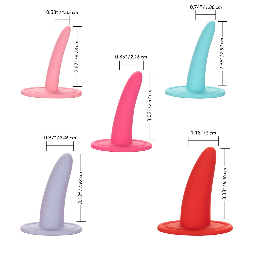 She-Ology 5-Piece Wearable Vaginal Dilator Set - Permissive - 