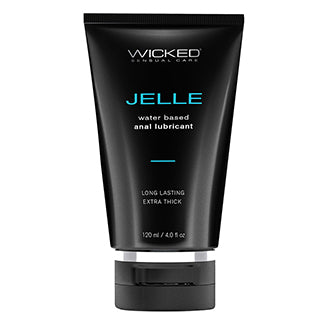 Wicked Jelle Waterbased Anal Lubricant 4oz