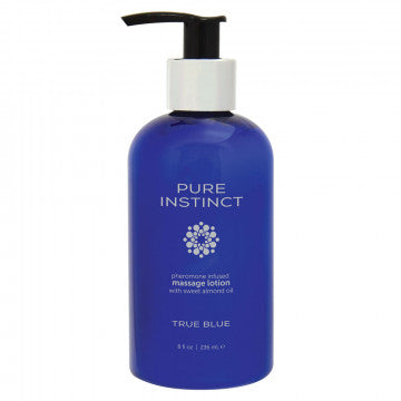 Pure Instinct Pheromone Massage Lotion True Blue - Permissive - Massage