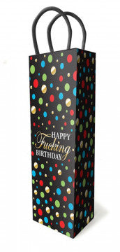 Happy Fucking Birthday Gift Bag - Permissive - Bags & Wrapping