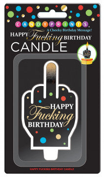 Happy Fucking Birthday Candle - Permissive - Candles