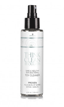 Think Clean Thoughts Toy Cleaner - 4.2 Oz. - Permissive - Toy Cleaner