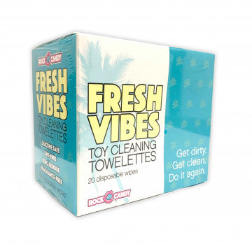 Fresh Vibes Individual Wipes - Box of 20 - Permissive - 